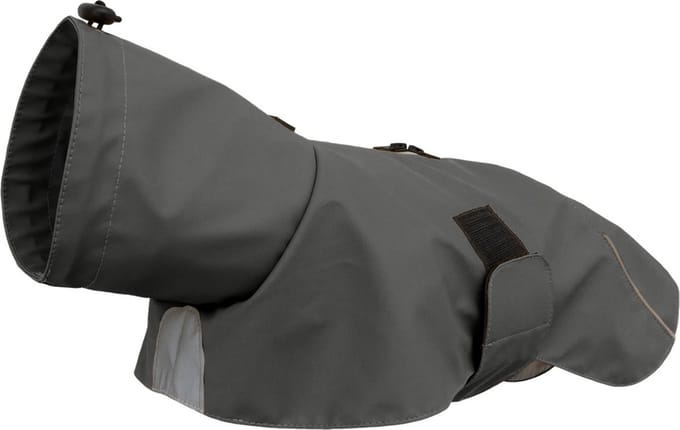 Petlando Regenjas Dublin Zwart - Hondenkleding - 35 cm