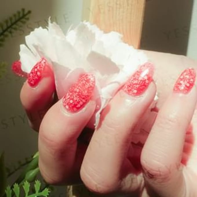 Cosplus - 0121 Nail Gel Polish Snowflake Collection 704 Red 8ml