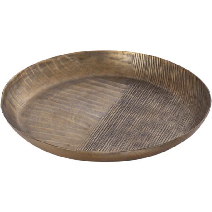 PTMD - Dienblad Jowad - Goud - 32x32x3.5cm
