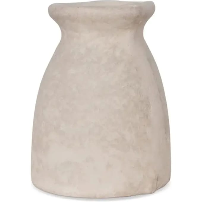 OPJET Enkele papieren maché vaas PM D9 H11.5 cm