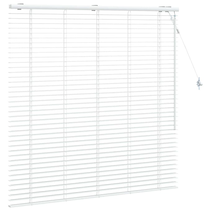 vidaXL - Venetiaanse - jaloezie - Wit - 125 - x - 130 - cm - 35 - mm