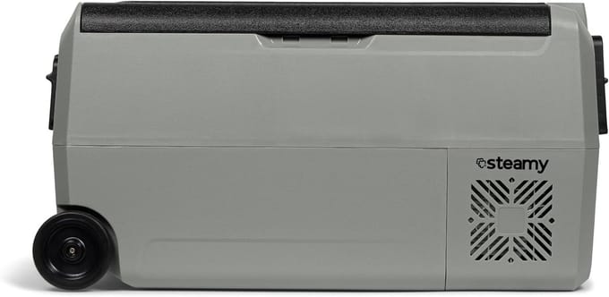 Compressor Koelbox - Elektrische Koeler - Kamperen en Reizen - Dual Zone Temperatuur - 32 Liter Capaciteit - Grijs