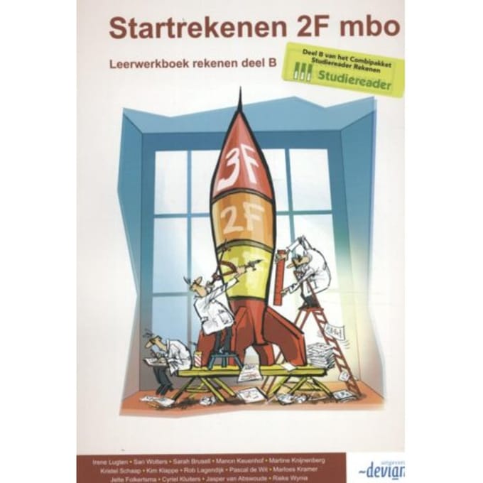 Startrekenen / 2f Mbo Rekenen Deel B / Leerwerkboek - Rieke Wynia