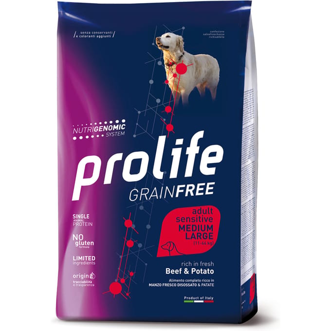 2x10kg Rund & Aardappel Graanvrij Sensitive Prolife