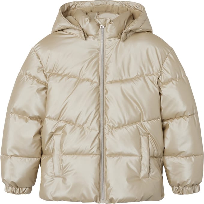 NAME IT NKFMAGGY PUFFER JACKET SHINY Meisjes Jas - Maat 158