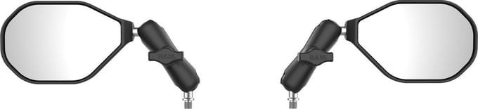 Tough-Mirror™-set met M10-1.25-base -Medium Arm