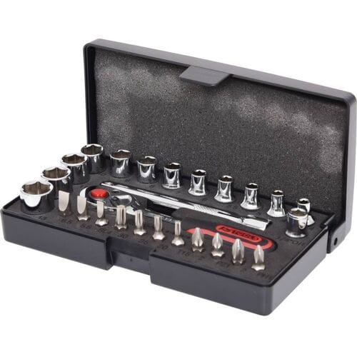 KS Tools 9180626 918.0626 Dopsleutelset Metrisch 1/4 (6,3 mm)