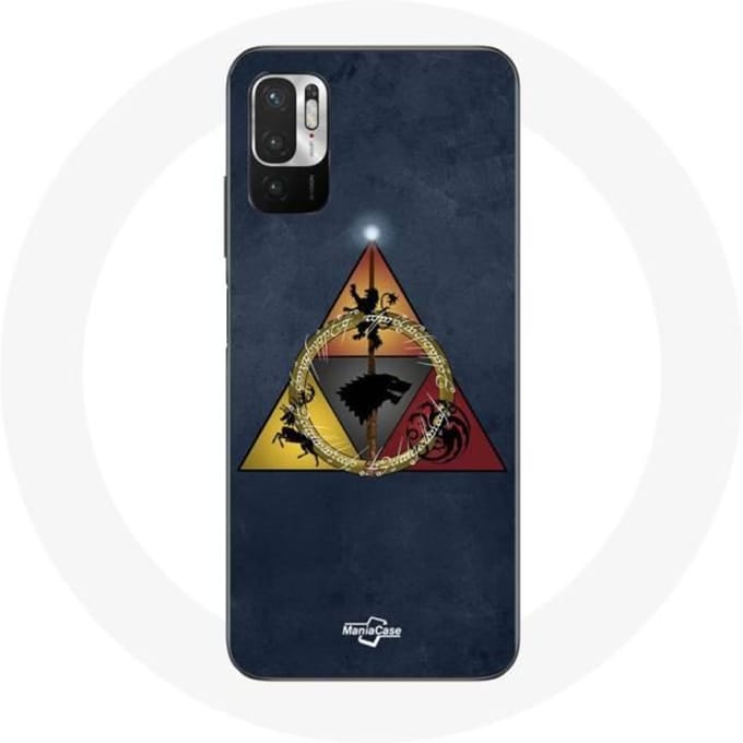 Coque - Game of Thrones - Poco M3 Pro - Rigide - Triangle Logo Baratheon - Mixte