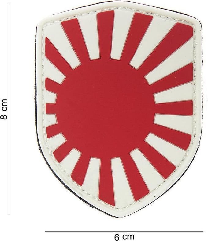 101 Inc Embleem 3D Pvc Schild Japanse Oorlog  10022