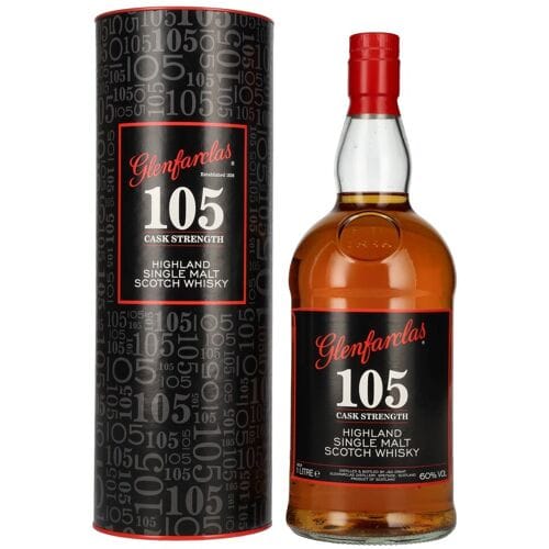Glenfarclas 105 CASK STRENGTH Highland Single Malt 60% Vol. 1l in geschenkverpakking