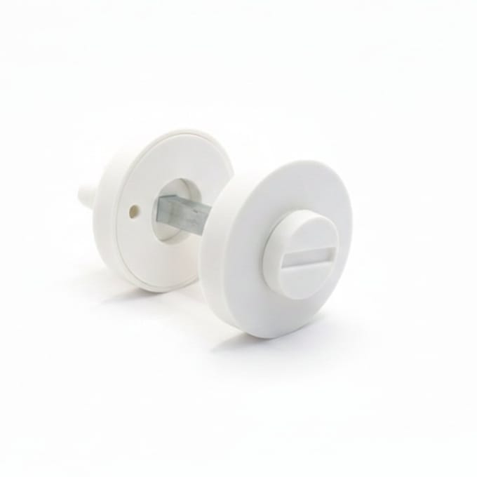Home 3D® - WC Slot - Wit - op Rond Rozet