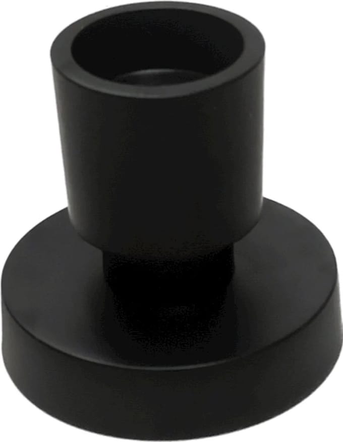 Kandelaar Piura | Black - Zwart | Ø9 x H10 cm | 3 in 1