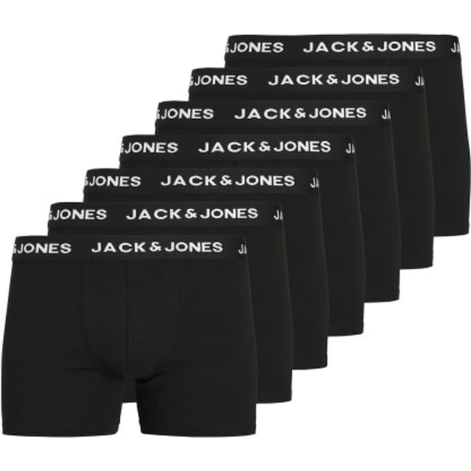 JACK & JONES- JACHUEY TRUNKS 7 PACK NOOS - Heren - Trunks