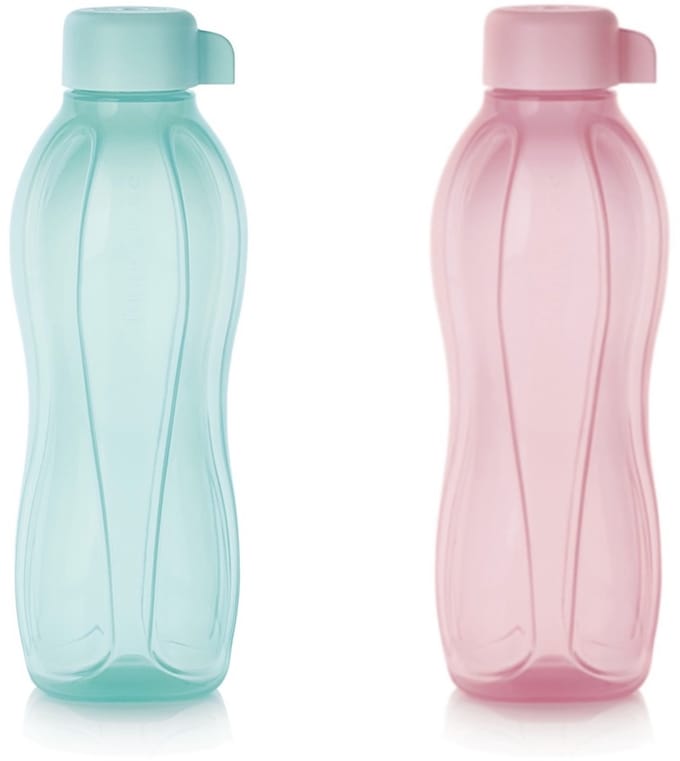 2 x Tupperware ecofles 500 ml (set van 2 drinkflessen)