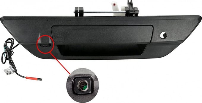 Achteruitrij handgreep camera Toyota Hilux 06/2016-2022