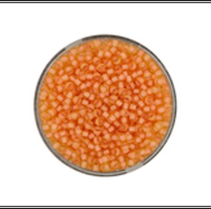 9660-134 Jap. Miyukirocailles - 2,2mm - col.inside peach - 10 gram