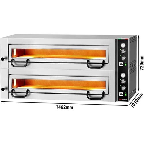 GGM Gastro Elektro Pizzaofen Power - 6+6x 34 cm - Manuell