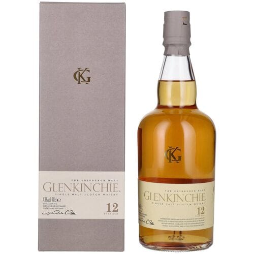 Glenkinchie 12 Years Old Single Malt Scotch Whisky 43% Vol. 0,7l in geschenkverpakking