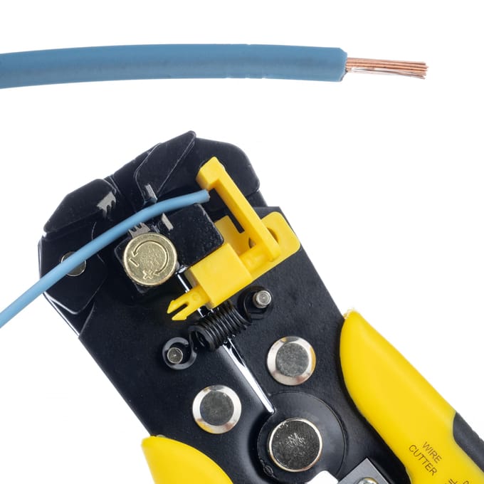 Rosfix Automatische Isolatiestripper Krimptang - Automatisch, Chroom-Vanadium