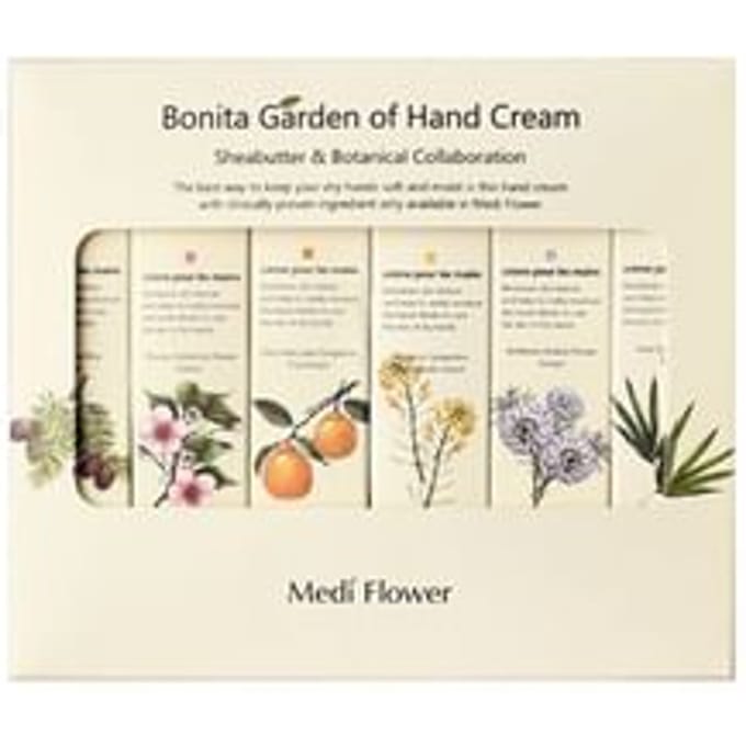 MediFlower - Bonita Garden Hand Cream Set 75g x 6 pcs