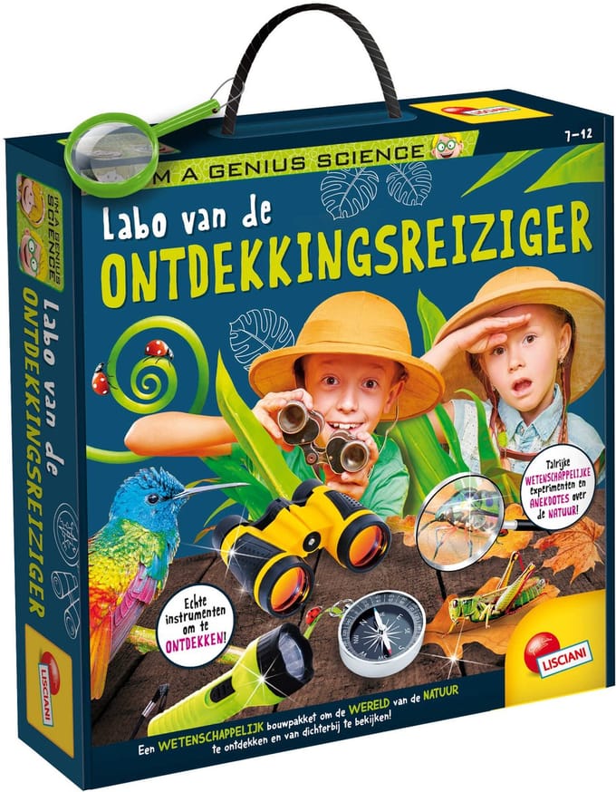 Lisciani - Wetenschap - labo van de ontdekkingsreiziger