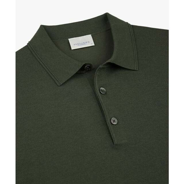Slim fit poloshirt met knoopsluiting