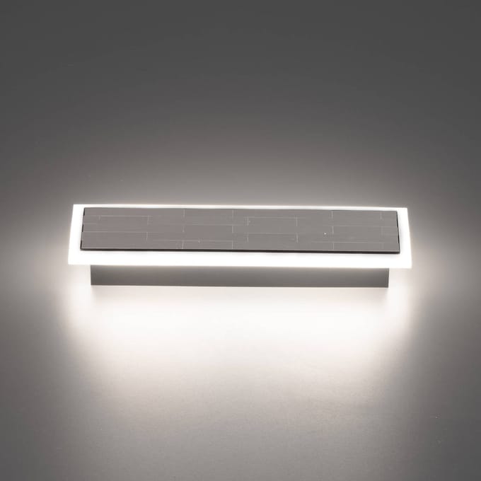 FISCHER & HONSEL LED wandlamp Aluro, metaal, nikkelkleurig, CCT, dimbaar