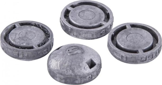 Guru Window Feeder Weights - X-Small/Small - Weight Pack Light - 20g + 30g - Grijs