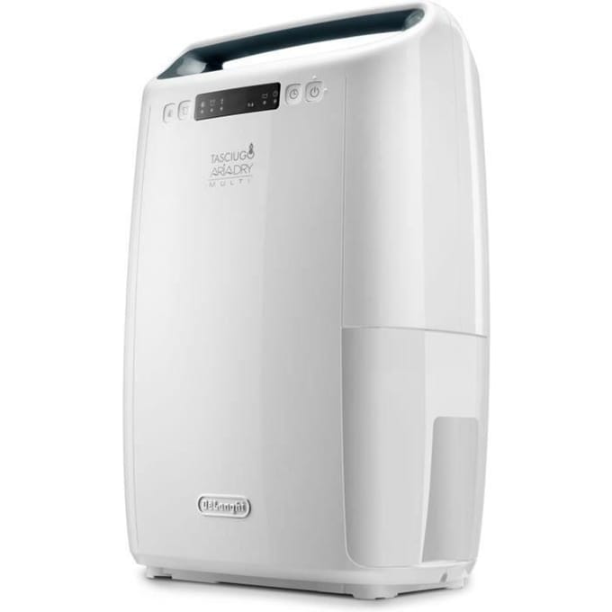 Luchtontvochtiger DELONGHI - DEXD216RF - Wasruimtefunctie - Luchtdebiet 125 m3/u - Capaciteit 2,1 L