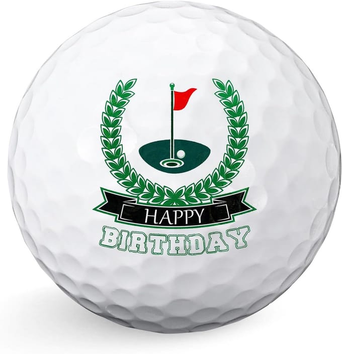 Grappige Verjaardag Golfbal Cadeau voor Golfliefhebbers en Vaderdag