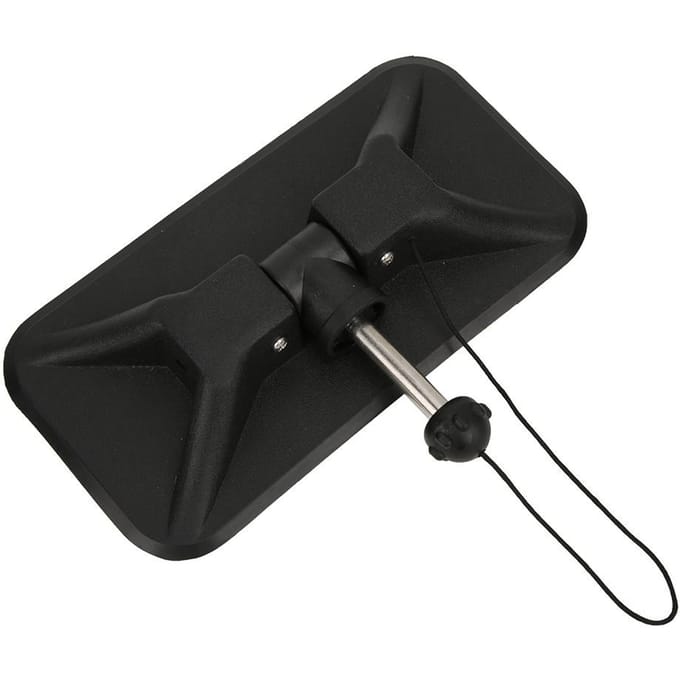 PVC Peddelstokhouder Patch Mount Accessoire voor Opblaasboot Kano Kajak black