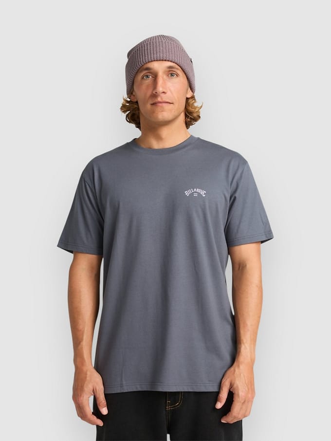 Billabong Arch Wave T-shirt Met Korte Mouwen Blauw,Grijs L Man