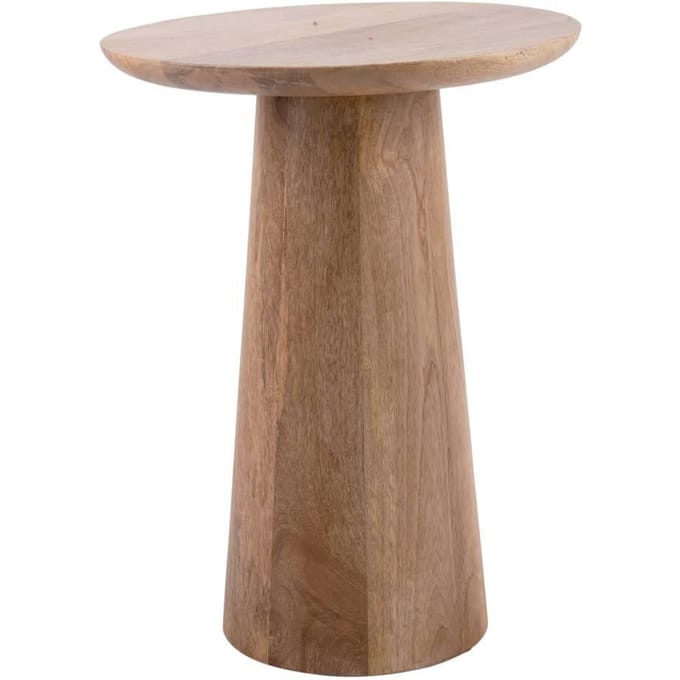 Leitmotiv Bijzettafel Force - Naturel - 35.5x35.5x45cm - Modern