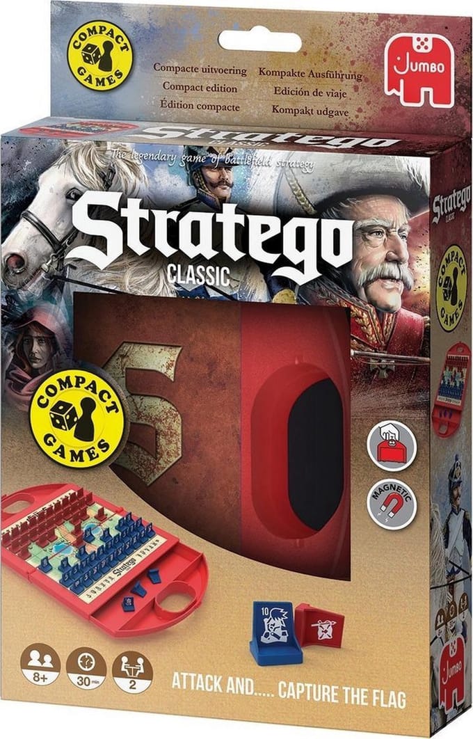 Jumbo Stratego Compact - Reiseditie Bordspel
