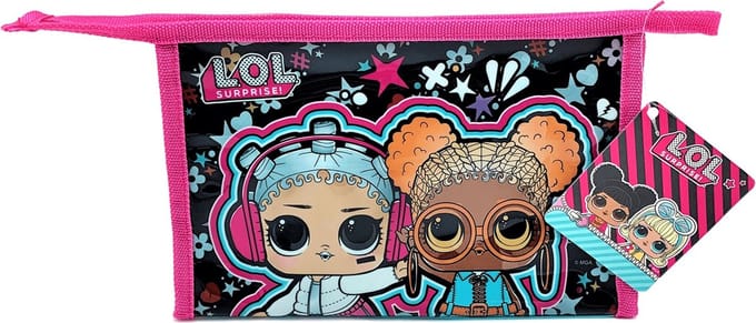 L.o.l. Surprise! Toilettas 1 L Meisjes 23 Cm Polyester Roze/zwart