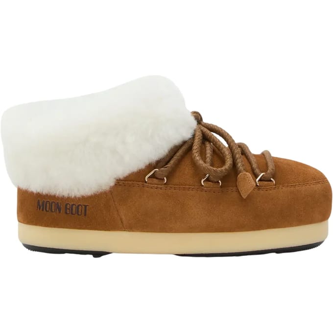 Moon Boot - Laarzen Cognac Moon Boot Mb Evx Mule Suede Boots Cognac 80d1470090