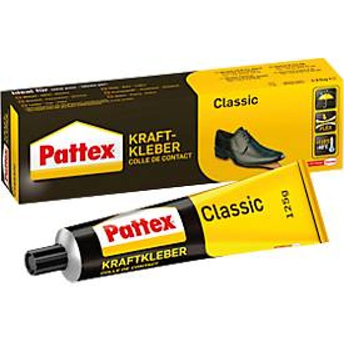 Pattex Kraftkleber Classic, hochwŠrmefest, Tube mit 125g