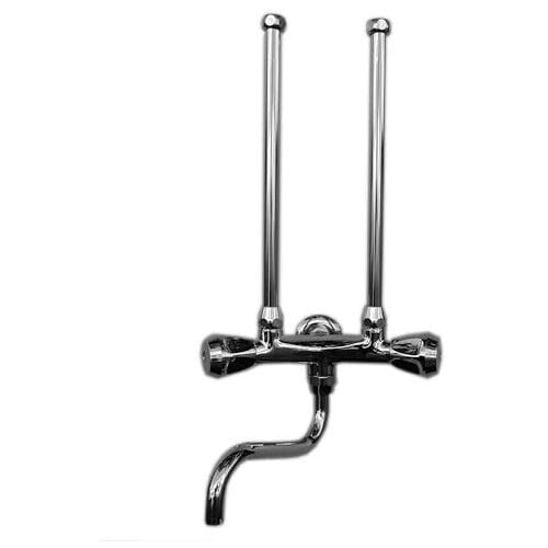 KWC two-handle mixer washbasin low pressure with curved fitting, projection 16 cm 112.78.Z.290