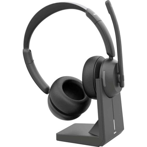 Hama On Ear headset Bluetooth Stereo Zwart Headset, Incl. oplaad- en dockingstation Computer