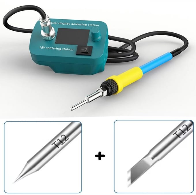 Soldeerbout Makita 18V Accu Display 100° ~ 450° Instelbaar 60W