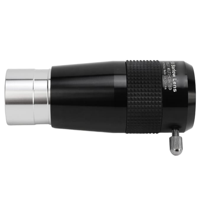 1,25 inch 5X Telescoop Barlowlens Meervoudig Gecoat Herhaalde Kleurfout 2 Groepen 4 Elementen Barlow black