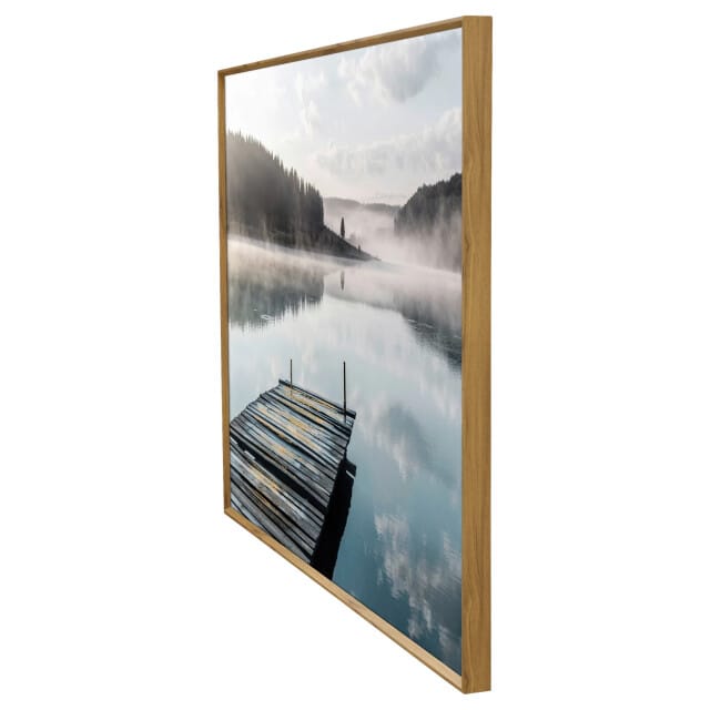 PTMD Wandpaneel Water - 120x3x80 cm - Glas - Multi