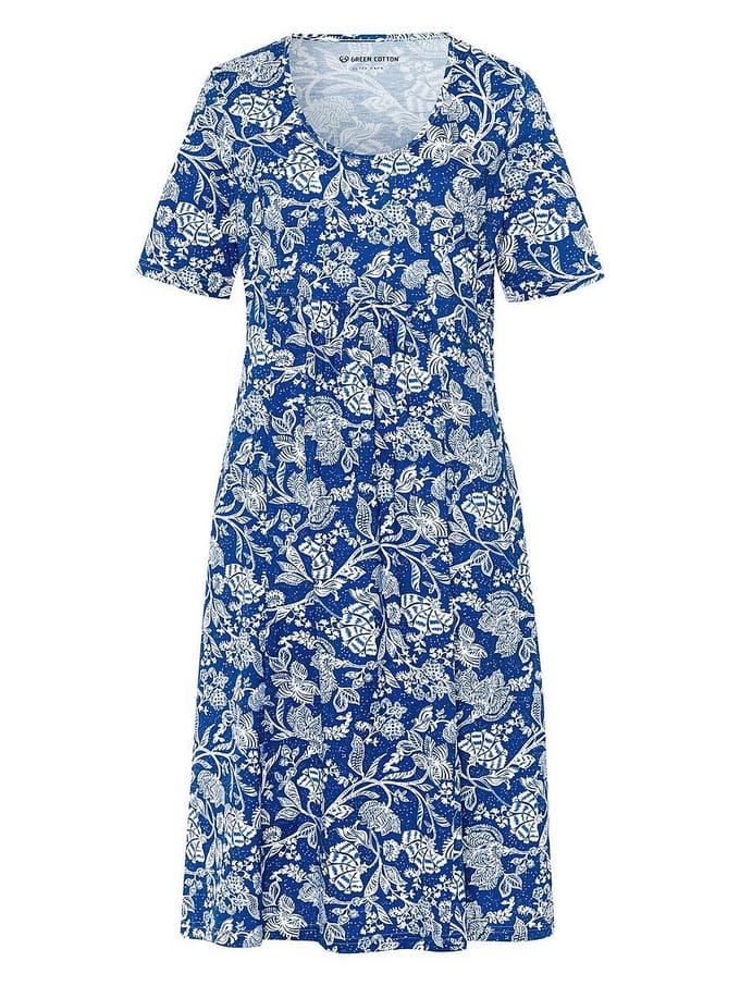 Jerseyjurk Selma Van Green Cotton blauw