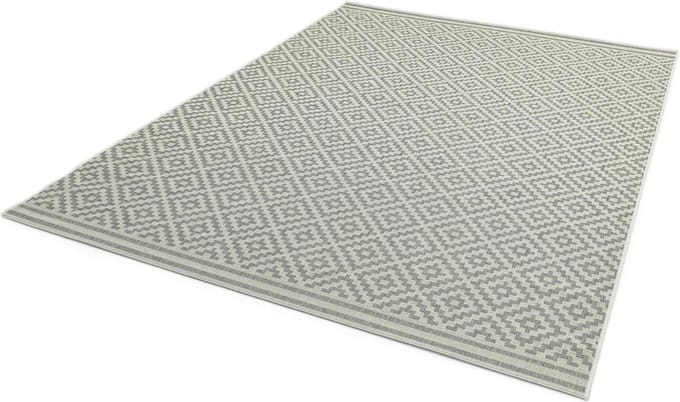 Easy Living - Patio-11-Diamond-Grey - Buiten vloerkleed -80x150 cm