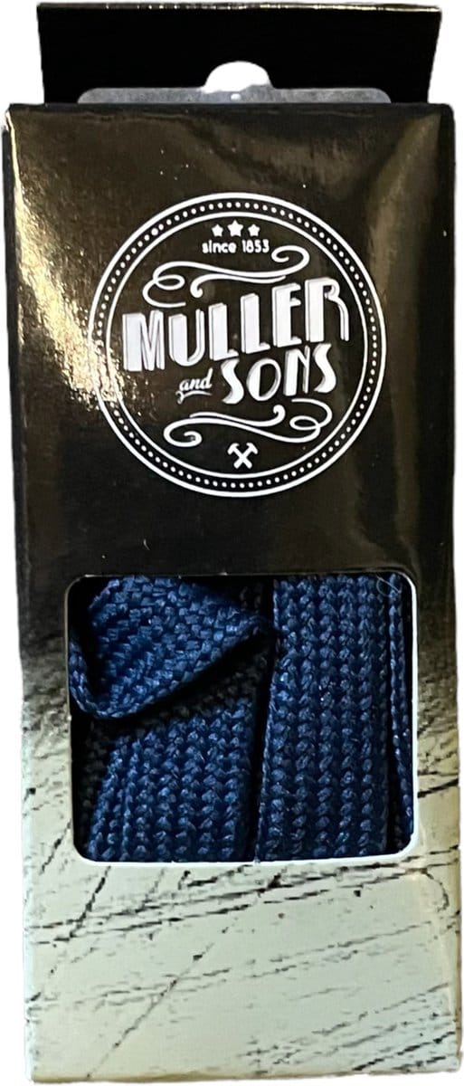 Sneaker veters - Donker Blauw - 120cm