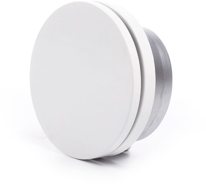 Fyveli - Ventilatieventiel - 125mm - gebroken wit