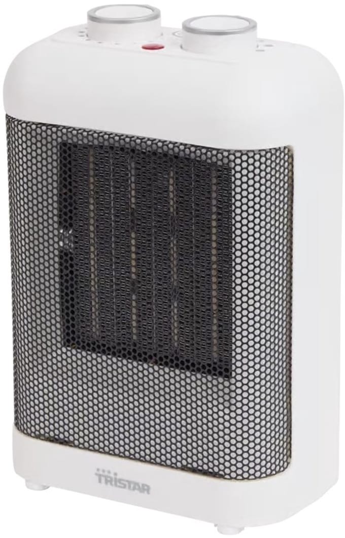 Tristar, Keramische Kachel - Schakelbaar 1000W/1500W - Thermostaat - Wit