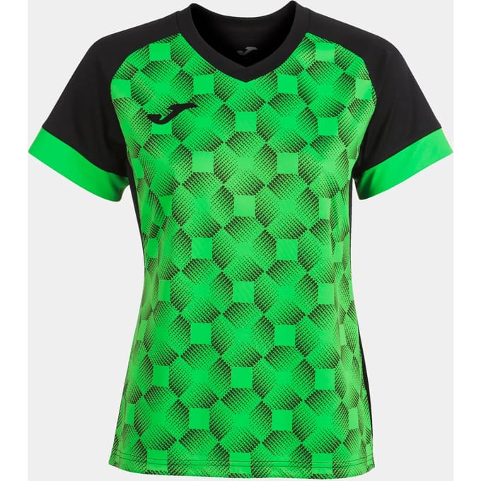 Dames Joma Supernova Iii T-shirt fluorgroen - M