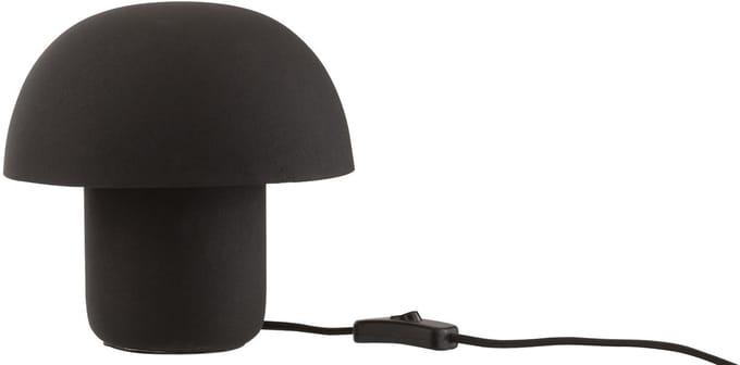 J-Line tafellamp - ijzer - zwart - small
