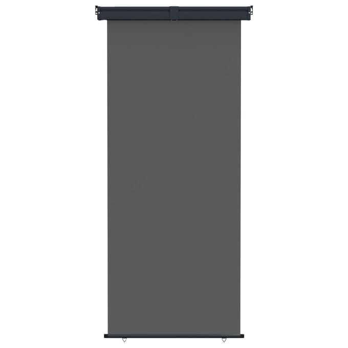 vidaXL Zijscherm Balkon 100 x 250 cm 100% polyester ijzer staal